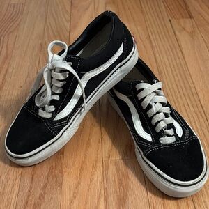 VANS Black/White Old Skool Shoes